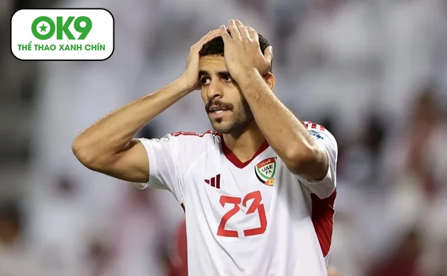 Bàn thắng phút bù giờ 17 phút cứu Iraq trước UAE, vé play-off World Cup 2026.