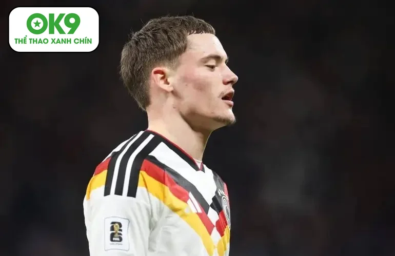 Florian Wirtz kiến tạo đẳng cấp giúp Đức thắng lớn, liệu Liverpool có thấy phiên bản này?
