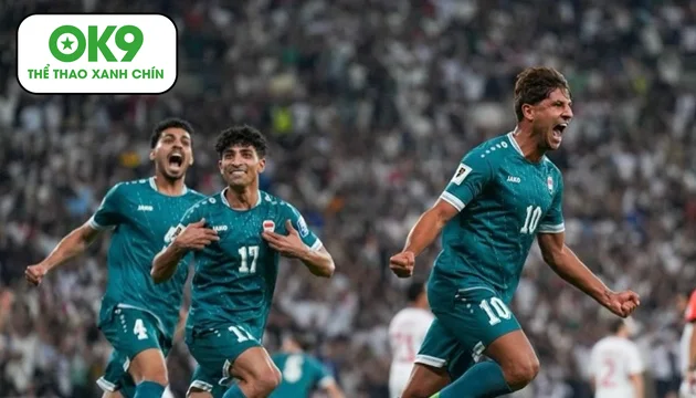 Iraq ngược dòng ngoạn mục thắng UAE ở phút 90+17, giành vé play-off World Cup 2026.