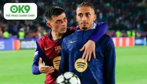 raphinha tro lai san co barcelona cho tieng noi cu