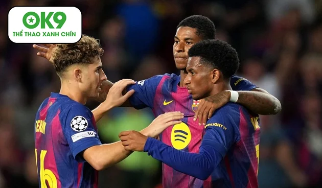 Rashford gây lo lắng lớn cho cánh trái Barcelona dưới thời Hansi Flick.